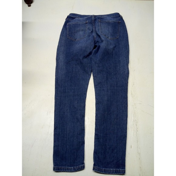 Arizona Jeans Co. Skinny Denim Women's Junior 5 Blue 5-Pocket Dark Jeans - Picture 5 of 5